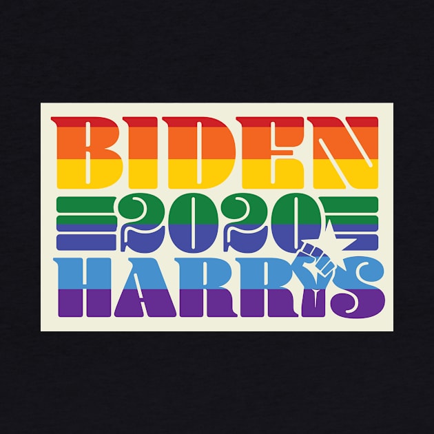 LBGTQIA For Biden Harris 2020 by missamberw